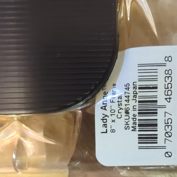 Gorham Luxury Lady Anne Crystal Picture Frame 8x10 - Picture 5 of 5